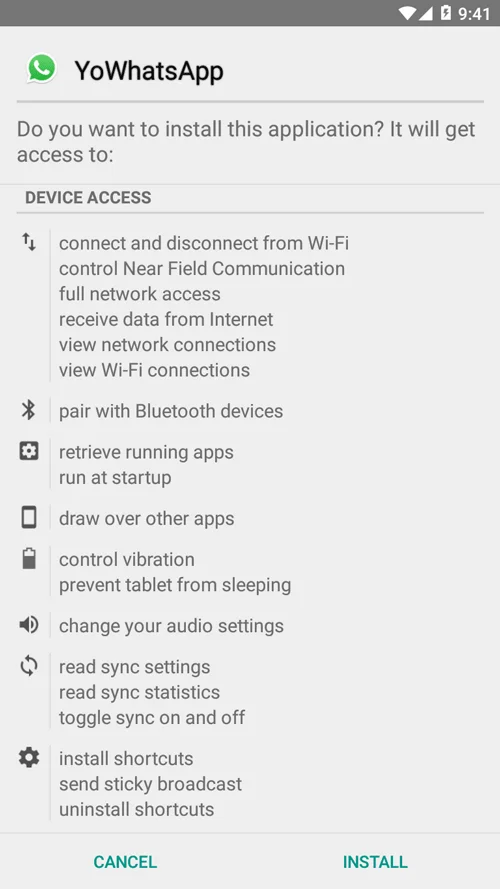 yowa apk update installation