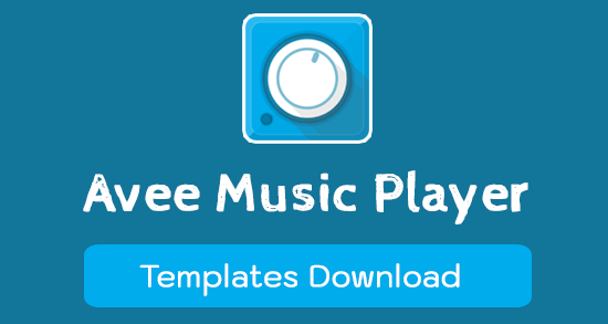 Avee player template download