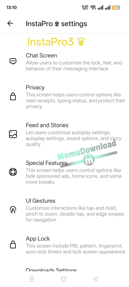 insta pro 3 latest features