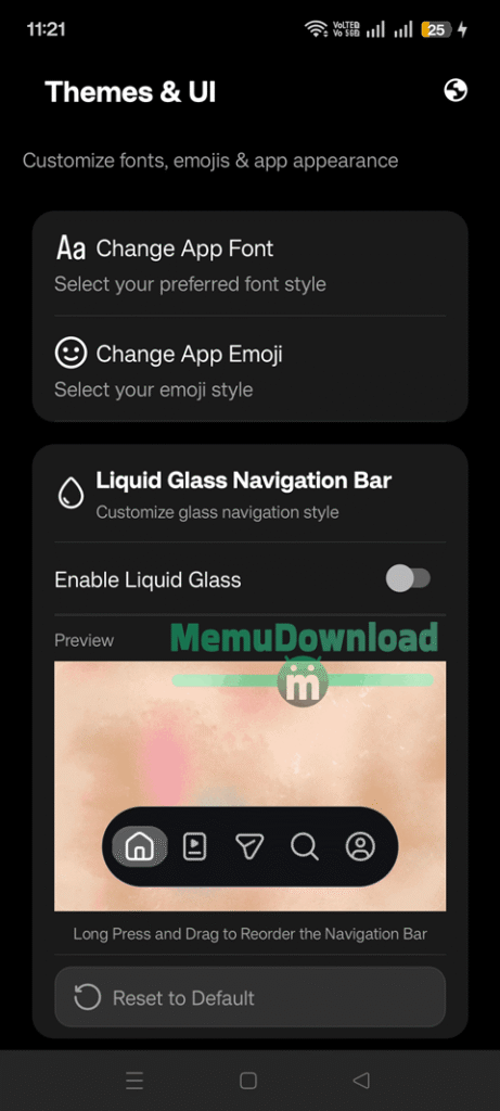 Elite Insta Settings Screenshot